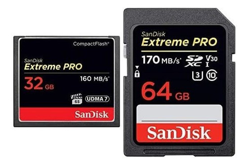 Sandisk Extreme Pro Compactflash Memoria Udma 7 Hasta Mb