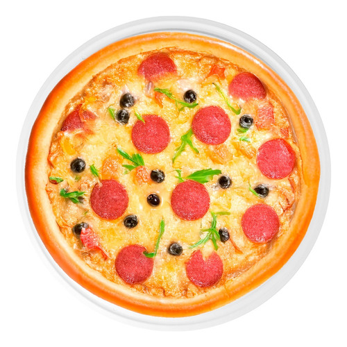 Tabla Pizzera 35cm Plastica Blanca Tabla Para Pizza Bz3