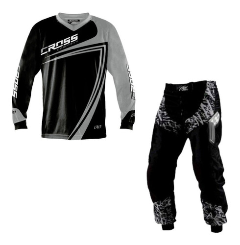 Conjunto Roupa Calça Camisa Motocross Trilha Pro Tork Factor
