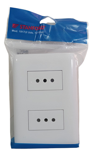 Enchufe Hembra Doble 2p+t 10a 250v Stanford