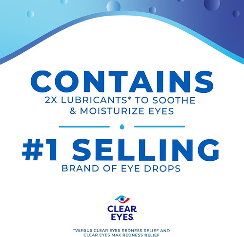 Clear Eyes Triple Relief Gotas Para Ojo Rojo E Irritado 15ml