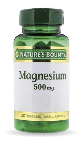 Suplemento En Comprimidos Nature's Bounty Magnesium Minerales En Pote De 0ml