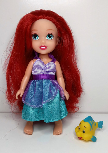 Muñeca Mini Princesa Sirenita Ariel Disney