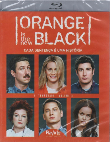 Blu-ray - Orange Is The New Black 1ª Temp Vol 3 - Dup E Lacr