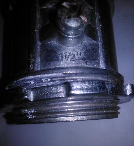 Conector Emt 1 ½'' Galvanizado Conduit Fermetal Lote × 30 Pz