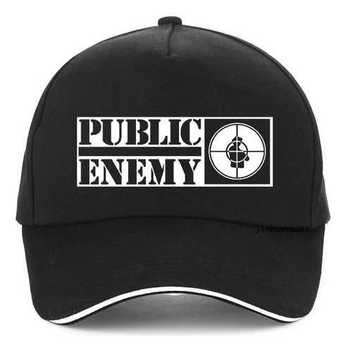 Gorra De Béisbol Neutral Con El Logotipo De Public Enemy