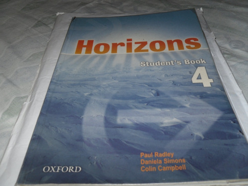 Libro De Texto De Ingles Horizons 4. Los 3 Tomosj