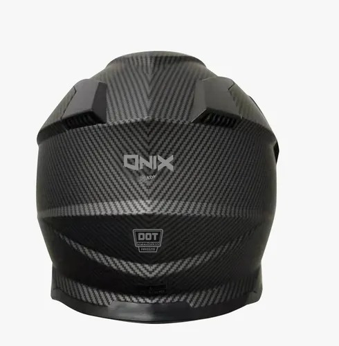 Casco Motocross Negro Kov Onix Tipo Fibra De Carbono Ktm Dm Color Negro Tamaño Del Casco Xl