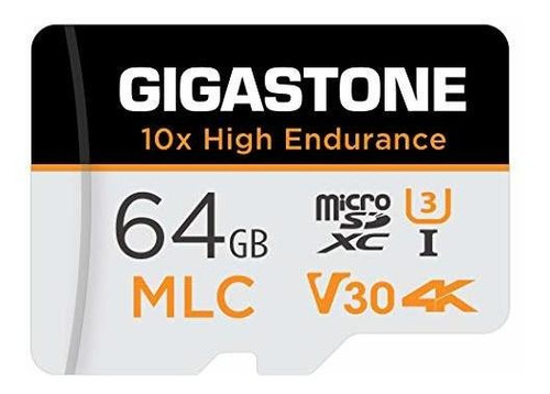 Tarjeta Micro Sd Gigastone 64gb Mlc, Grabación De Video 4k D