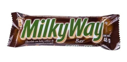 Chocolate Milky Way 8 Piezas De 48 Grs C/u