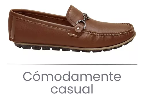 Zapatos De Vestir Hombre Cafés Casuales Dolce Fareli