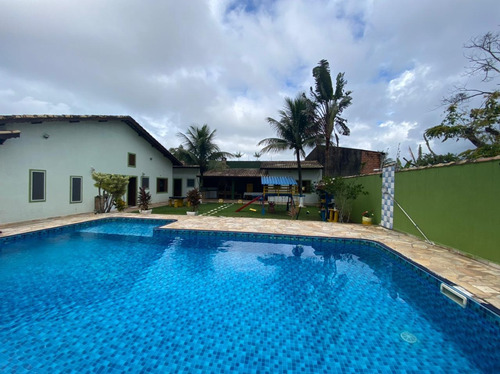 Imagem 2 de 14 de Chácara Em Itanhaém Com Piscina .
