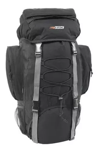 Mochila Ntk Kompaz 70 + 15 Litros Mochileros Viaje Camping