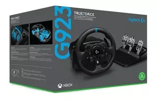 Timón C/pedal Gamer Logitech G923 Racing Wheel Pc Usb Black