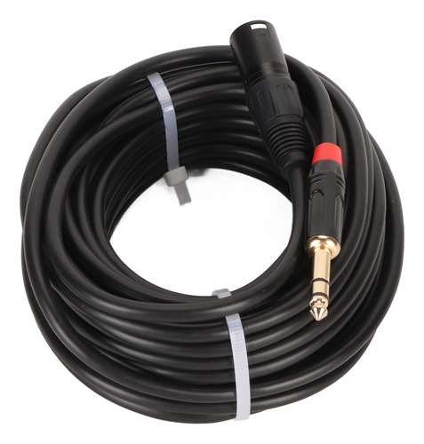 Cable Xlr Macho A 1/4 De Pulgada Trs Balanceado De 3 Pines X