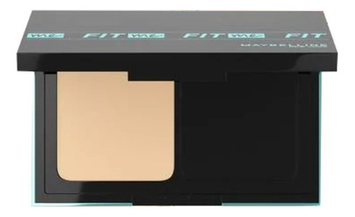 Imagen 1 de 5 de Base de maquillaje en polvo Maybelline Fit Me Powder Foundation tono 220 natural beige - 9g