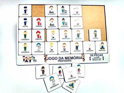 Brinquedo Educativo Tabuleiro Jogo Da Memória Smiles Emoções - Mega Impress