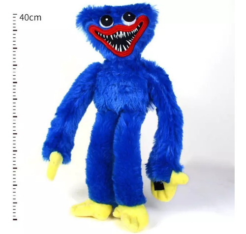 Imagen 4 de 7 de Muñeco Huggy Wuggy Peluche De Moda De Acción Para Niños 40cm