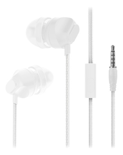 Auricular Celular S89 Soul Manos Libres Para Samsung iPhone Color Blanco