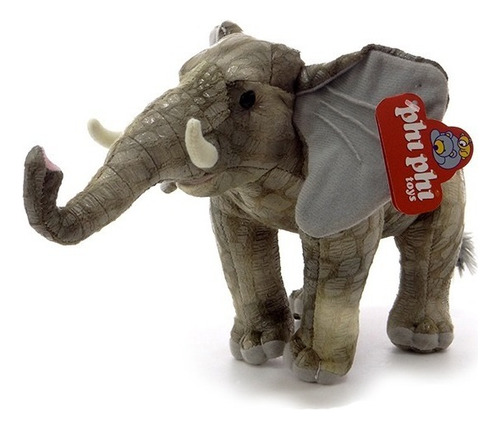 Peluche Animal Elefante Real 60 Cm. Phi Phi Toys