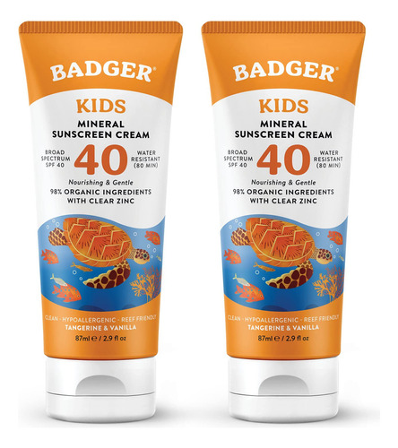 Badger Crema Solar Para Niño - 7350718:ml