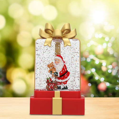 Linterna Navideña De Papá Noel Para Árbol De Navidad,