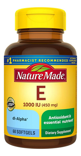 Suplemento Vitamina E 450 Mg Soporte An - L a $2682