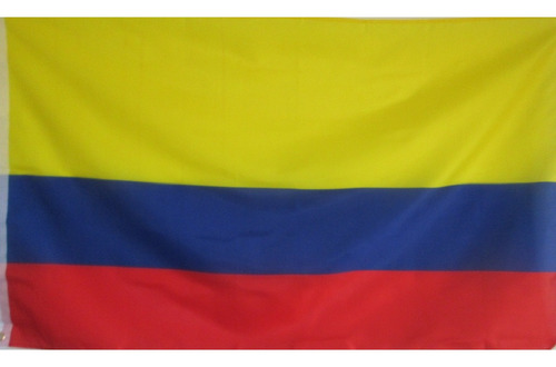 Bandera De Colombia Tamaño 2 X 3 Metros Doble Tela Vendaval