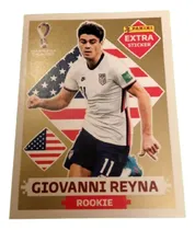 Comprar Extra Stiker Giovanni Reyna Legend Oro Panini Qatar 2022 