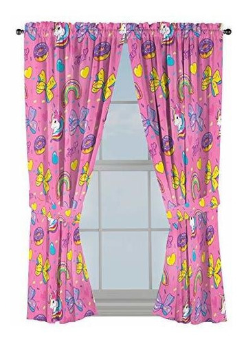 Nickelodeon Jojo Siwa Sprinkles  Ice Cream Cortinas De ...