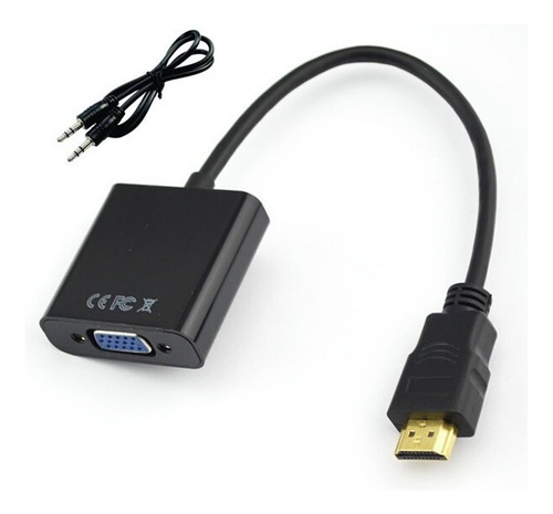 Cable Conversor Hdmi A Vga Video Ps3 1080p Con Audio Fact A
