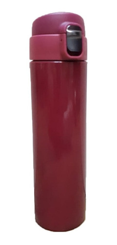 Botella Termica 500ml 24 H Frio + 12 H Caliente Rosa Acero