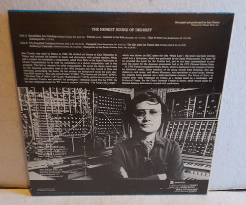 Tomita Snowflakes Are Dancing Vinyl Lp 1979 Japon (Usado)