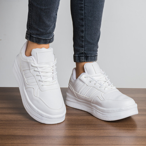Zapatilla Bampox - Nébula - Blanco