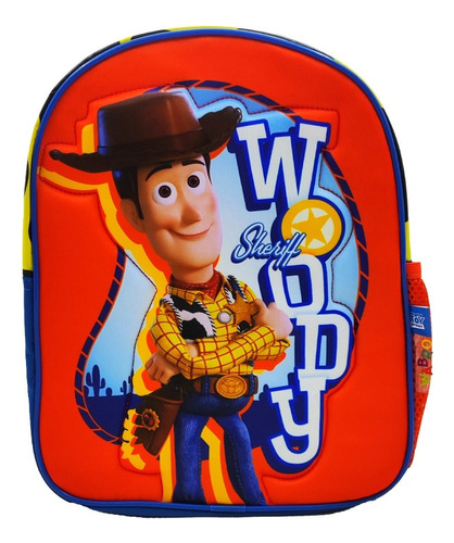 Mochila Toy Story Woody 12pulgadas C/carro Escolar Infantil 