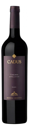 Vino Cadus Chacayes Appellation Malbec 750ml. - Envíos