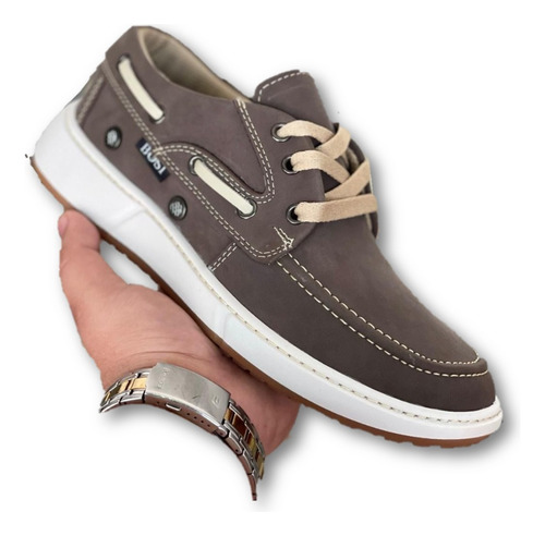 Calzado Mocasines Estilo Sperry Hombre, Zapato De Vestir  