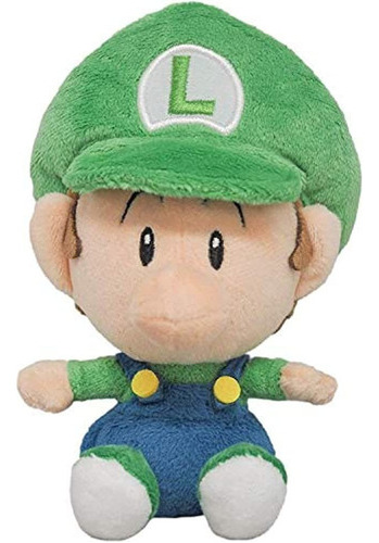 Oficial Super Mario Plush 5 Baby Luigi