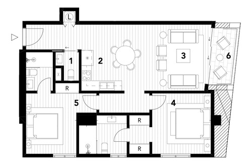 Proyecto De Apartamentos En Venta De 2 Habitaciones En Santo Domingo