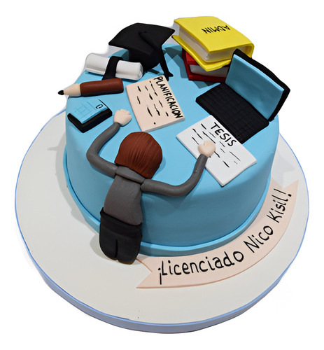 Torta Licenciado Recursos Humanos Egresados Graduacion