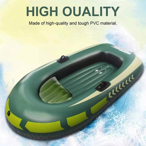Bote Inflable Impermeable Inflable Con Cojín De Kayak