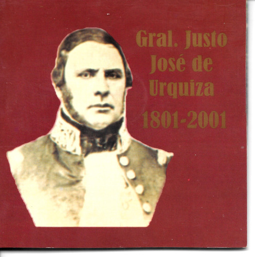 Blister Gral. Justo José De Urquiza Año 2001 - Sin Circular