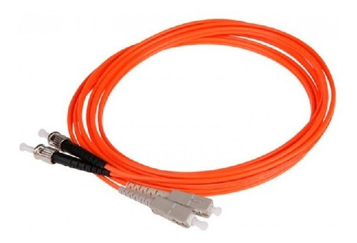 Patch Cord Fibra Optica Sc St Mm Duplex 3 Mtrs