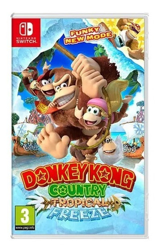 Imagen 1 de 1 de Donkey Kong Country Tropical Freeze Nintendo Switch Sellados