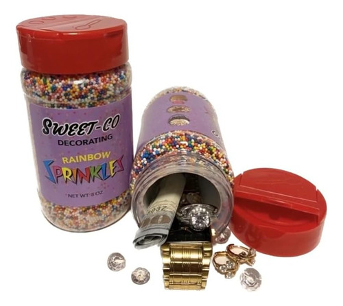 Secret Sprinkles Caja Fuerte Falsa De Desvio Con Escondidas