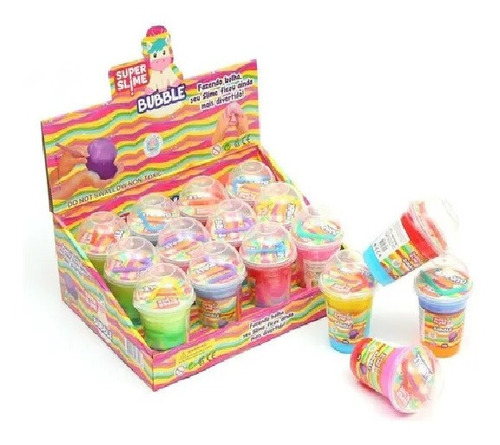 Set 12 Unidades De Slime Shaker