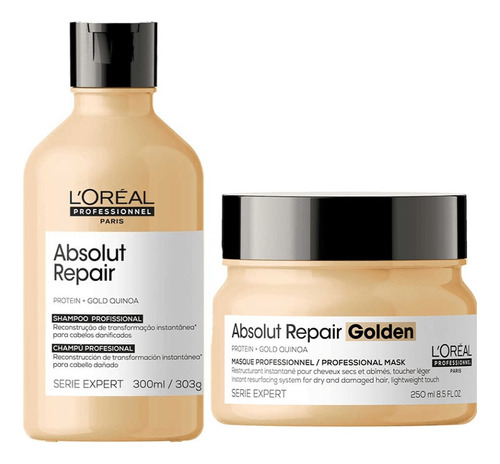 Pack Absolut Repair Sh Y Mascara Golden Loreal