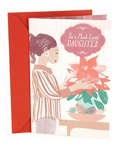 Hallmark Tarjeta De Navidad Para Hija (always Grateful For