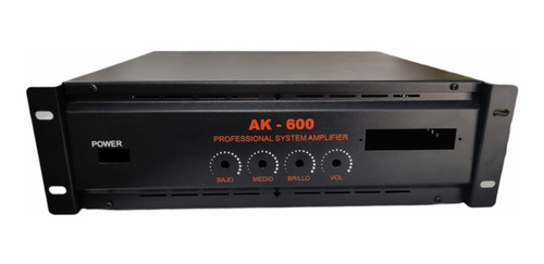 Imagen 1 de 8 de Chasis Para 8 Transitores Caja Metalica Audio Ak600 Pelv
