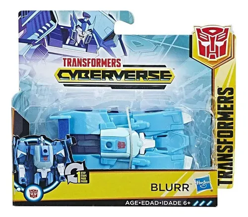 Figura Transformers Cyberverse 1 Step Blurr E3525 Hasbro
